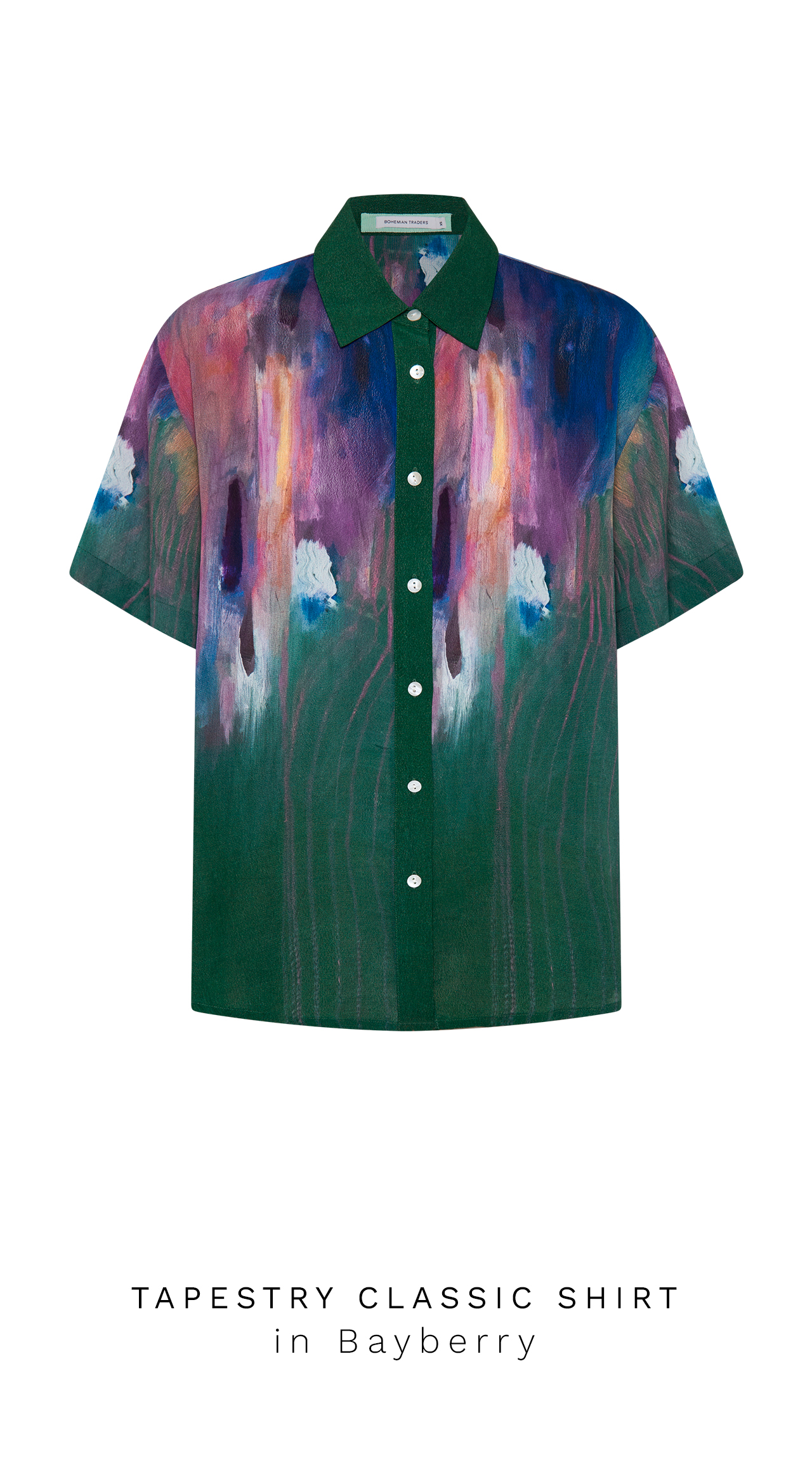 Tapestry Classic Shirt in Bayberry